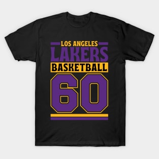 Los Angeles Lakers 1960 Basketball Limited Edition T-Shirt